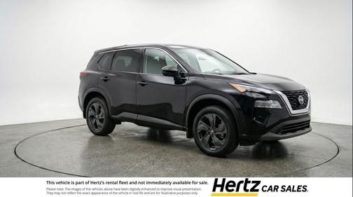 Super Black 2025 Nissan Rogue SV