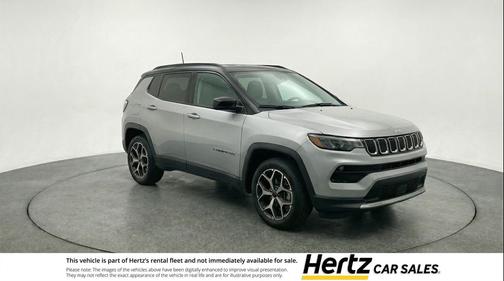 Silver 2025 Jeep Compass Limited
