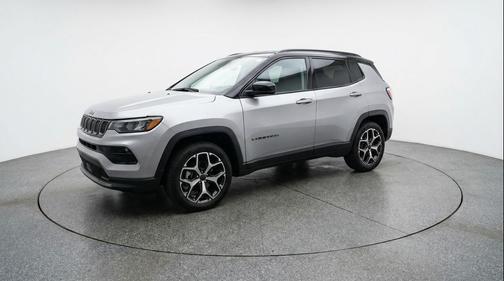 Silver 2025 Jeep Compass Limited