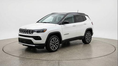 Bright White Clearcoat 2025 Jeep Compass Limited