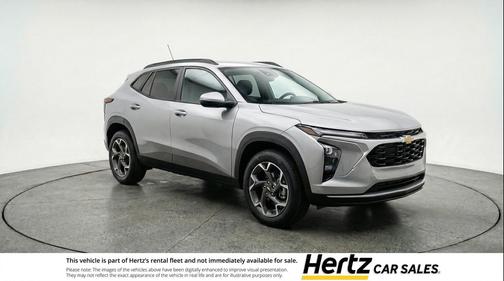 Sterling Gray Metallic 2025 Chevrolet Trax LT