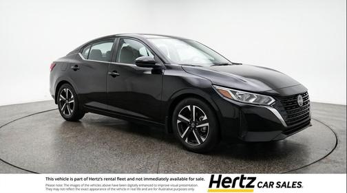 Super Black 2025 Nissan Sentra SV