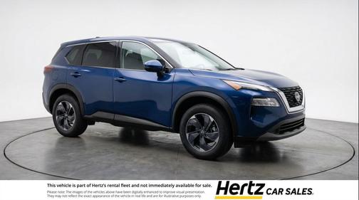 Deep Ocean Blue Pearl 2025 Nissan Rogue SV