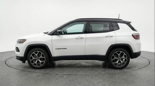 Bright White Clearcoat 2025 Jeep Compass Limited