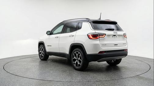 Bright White Clearcoat 2025 Jeep Compass Limited