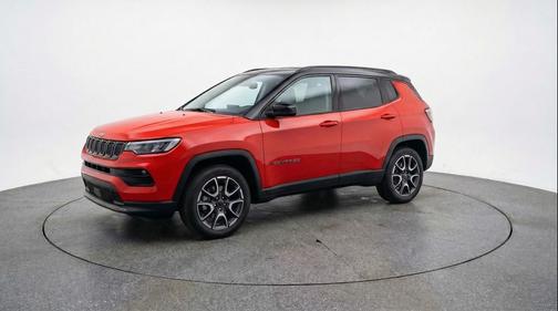 Red Hot Pearlcoat 2025 Jeep Compass Trailhawk