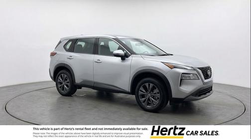 Brilliant Silver Metallic 2025 Nissan Rogue SV