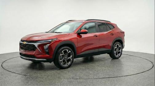 Crimson Metallic 2025 Chevrolet Trax LT