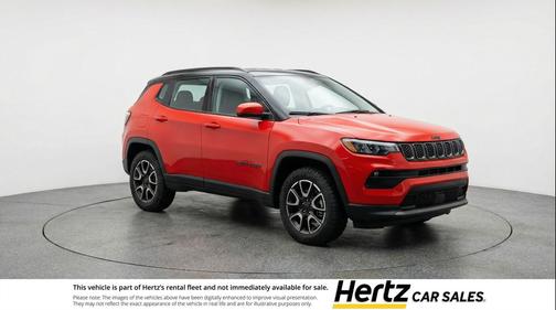 Red Hot Pearlcoat 2025 Jeep Compass Trailhawk