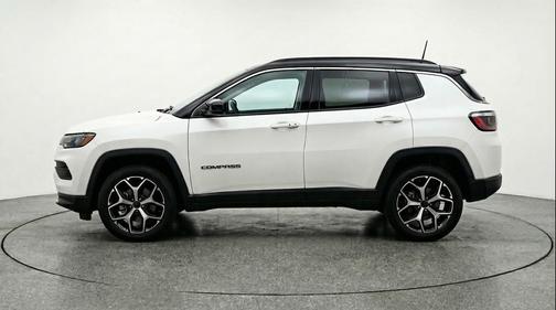 Bright White Clearcoat 2025 Jeep Compass Limited