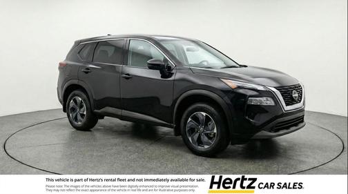 Super Black 2025 Nissan Rogue SV