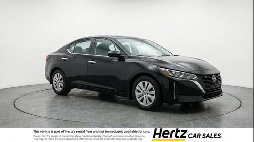 Super Black 2025 Nissan Sentra S