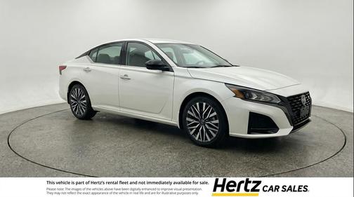 Glacier White 2025 Nissan Altima SV FWD
