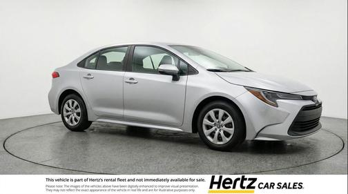 Classic Silver Metallic 2025 Toyota Corolla LE