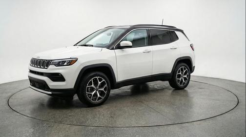 Bright White Clearcoat 2025 Jeep Compass Limited