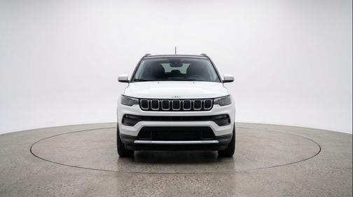 Bright White Clearcoat 2025 Jeep Compass Limited