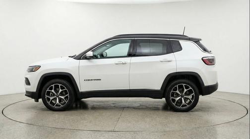 Bright White Clearcoat 2025 Jeep Compass Limited