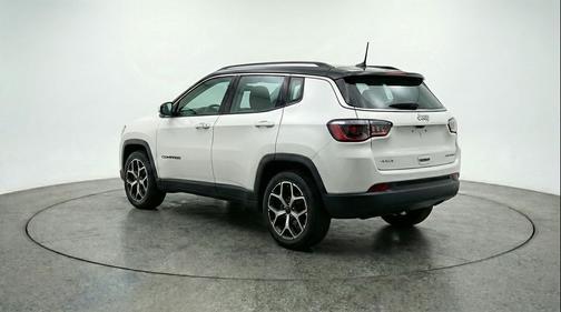 Bright White Clearcoat 2025 Jeep Compass Limited