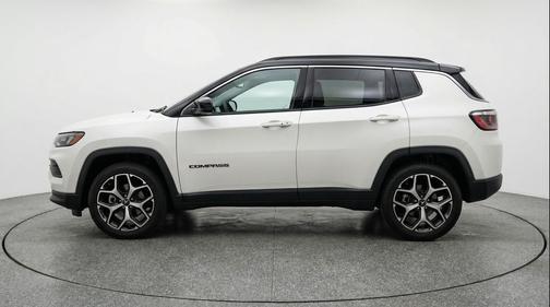 Bright White Clearcoat 2025 Jeep Compass Limited