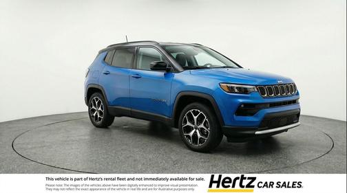 Hydro Blue Pearlcoat 2025 Jeep Compass Limited