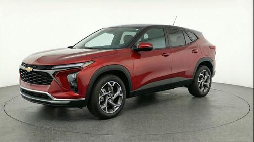 Crimson Metallic 2025 Chevrolet Trax LT