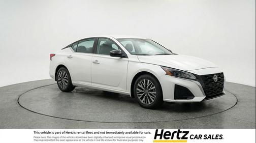 Glacier White 2025 Nissan Altima SV FWD
