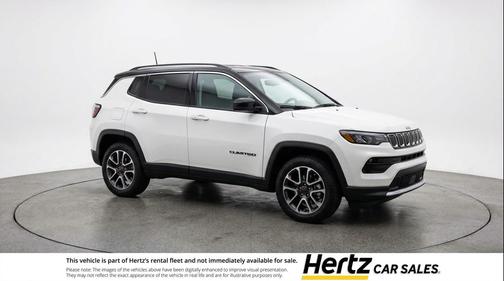 Bright White Clearcoat 2025 Jeep Compass Trailhawk
