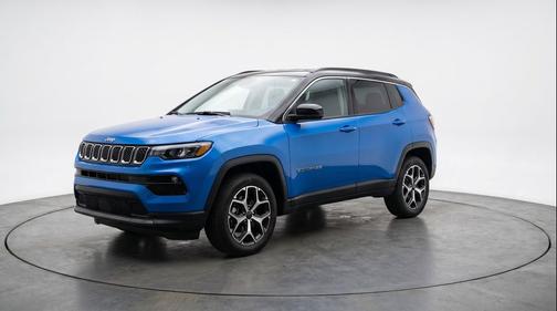 Hydro Blue Pearlcoat 2025 Jeep Compass Limited
