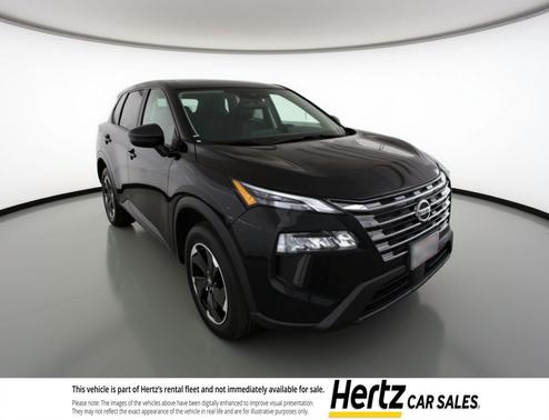 Super Black 2025 Nissan Rogue SV