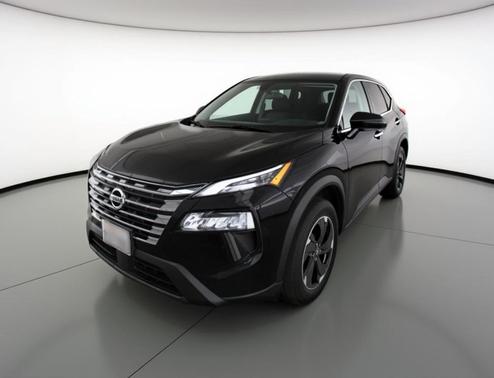 Super Black 2025 Nissan Rogue SV