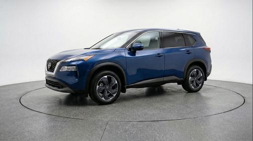 Deep Ocean Blue Pearl 2025 Nissan Rogue SV