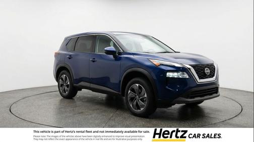 Deep Ocean Blue Pearl 2025 Nissan Rogue SV