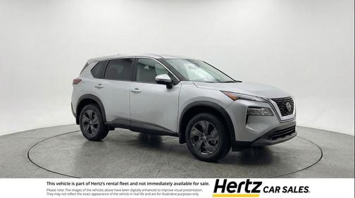 Brilliant Silver Metallic 2025 Nissan Rogue SV