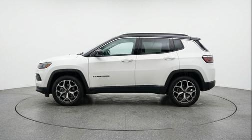 Bright White Clearcoat 2025 Jeep Compass Limited