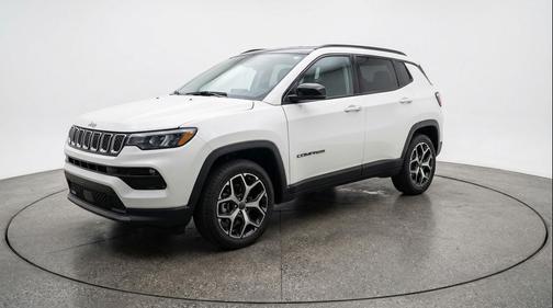 Bright White Clearcoat 2025 Jeep Compass Limited