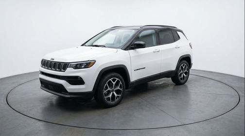 Bright White Clearcoat 2025 Jeep Compass Limited