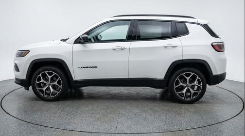 Bright White Clearcoat 2025 Jeep Compass Limited