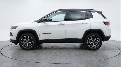 Bright White Clearcoat 2025 Jeep Compass Limited