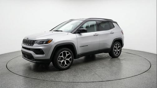 Silver Zynith Metallic Clearcoat 2025 Jeep Compass Limited