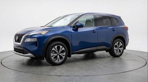 Deep Ocean Blue Pearl 2025 Nissan Rogue SV