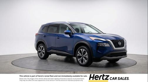 Deep Ocean Blue Pearl 2025 Nissan Rogue SV
