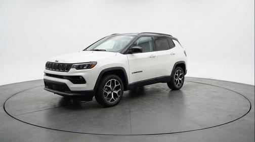 Bright White Clearcoat 2025 Jeep Compass Limited
