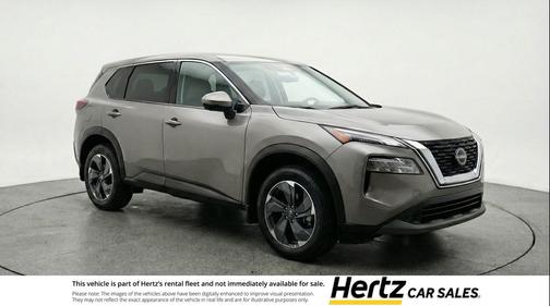 Baja Storm Metallic 2025 Nissan Rogue SV