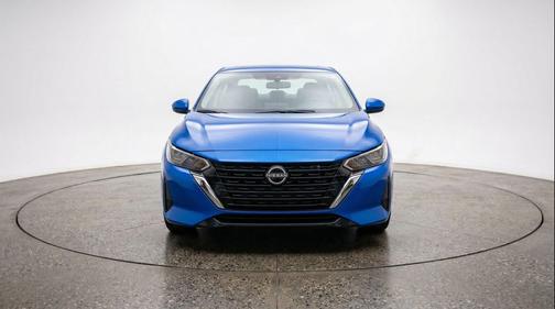Electric Blue Metallic 2025 Nissan Sentra SV