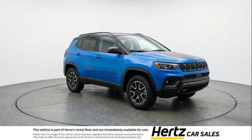 Hydro Blue Pearlcoat 2025 Jeep Compass Trailhawk