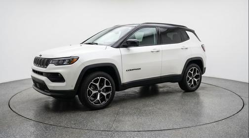 White 2025 Jeep Compass Limited