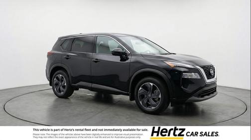 Super Black 2025 Nissan Rogue SV