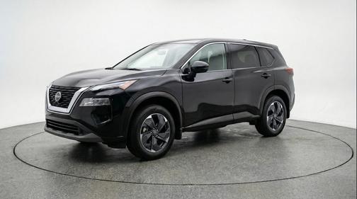 Super Black 2025 Nissan Rogue SV