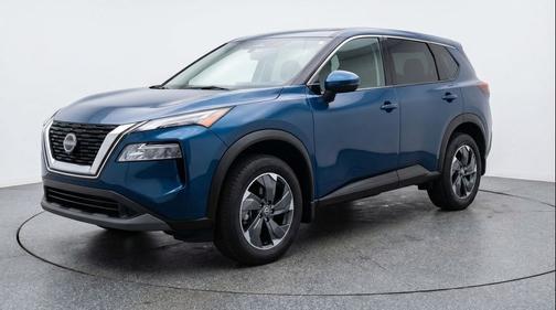 Deep Ocean Blue Pearl 2025 Nissan Rogue SV