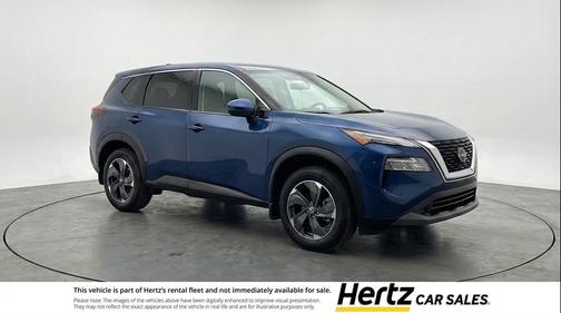 Deep Ocean Blue Pearl 2025 Nissan Rogue SV